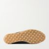 Sprinters Distressed Suede-Trimmed Leather Sneakers - E1 Sprinters Distressed Suede-Trimmed Leather Sneakers - E1