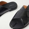 Tabi Embellished Leather Slides - CU