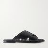 Tabi Embellished Leather Slides