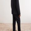Slim-Fit Virgin Wool-Twill Drawstring Trousers - BK
