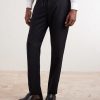 Slim-Fit Virgin Wool-Twill Drawstring Trousers - FR