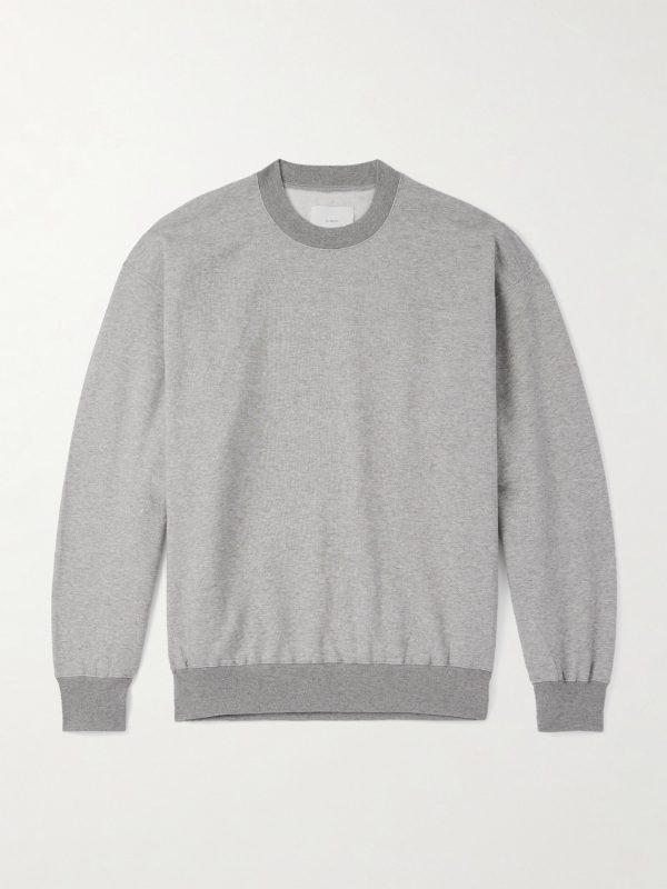 Cotton and Yak-Blend Jersey Sweatshirt Cotton and Yak-Blend Jersey Sweatshirt