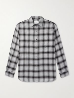 Checked Lyocell-Blend Shirt Checked Lyocell-Blend Shirt