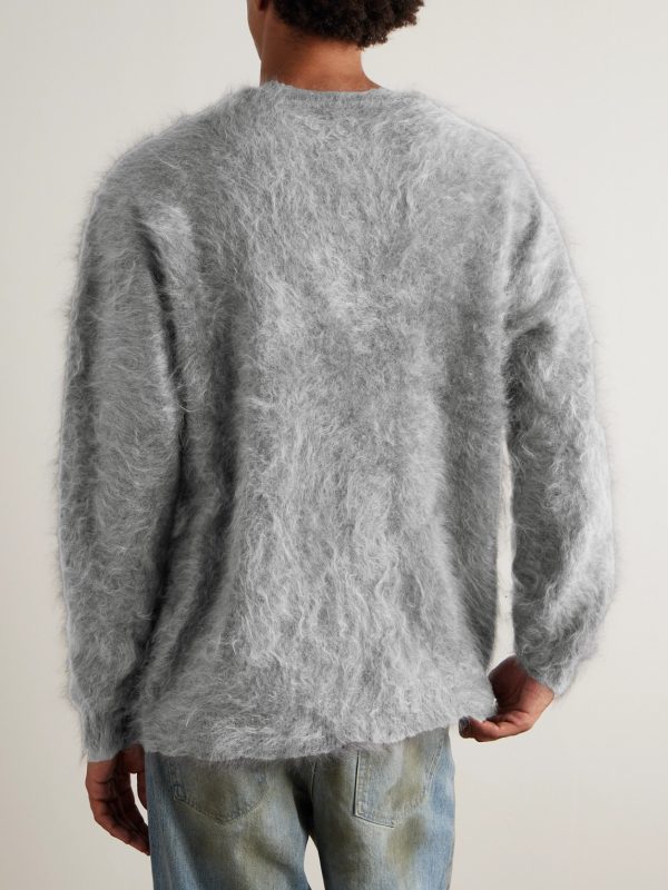 Brushed-Cashmere Sweater - BK
