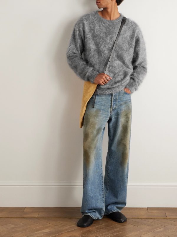Brushed-Cashmere Sweater - OU