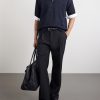 Knitted Linen Polo Shirt - OU