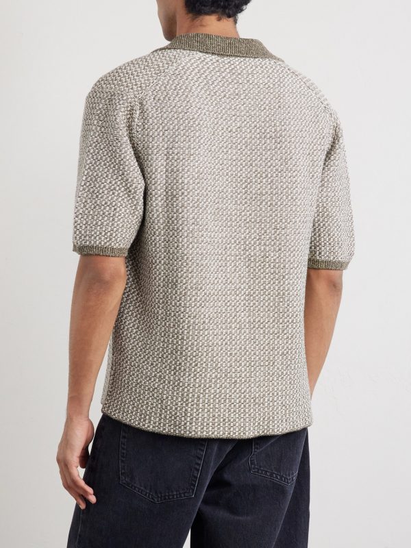 Tonnta Camp-Collar Linen, Cotton and Cashmere-Blend Shirt - BK Tonnta Camp-Collar Linen, Cotton and Cashmere-Blend Shirt - BK
