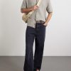 Tonnta Camp-Collar Linen, Cotton and Cashmere-Blend Shirt - OU Tonnta Camp-Collar Linen, Cotton and Cashmere-Blend Shirt - OU