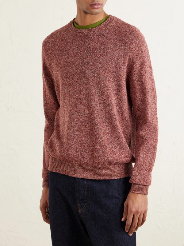 Linen and Cotton-Blend Sweater - FR Linen and Cotton-Blend Sweater - FR
