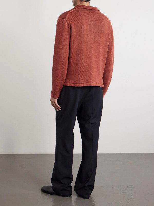 Pub Jacket Linen Cardigan - BK
