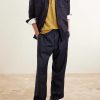 Knitted Linen Polo Shirt - OU Knitted Linen Polo Shirt - OU