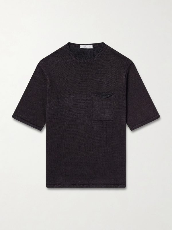 Knitted Linen T-Shirt Knitted Linen T-Shirt