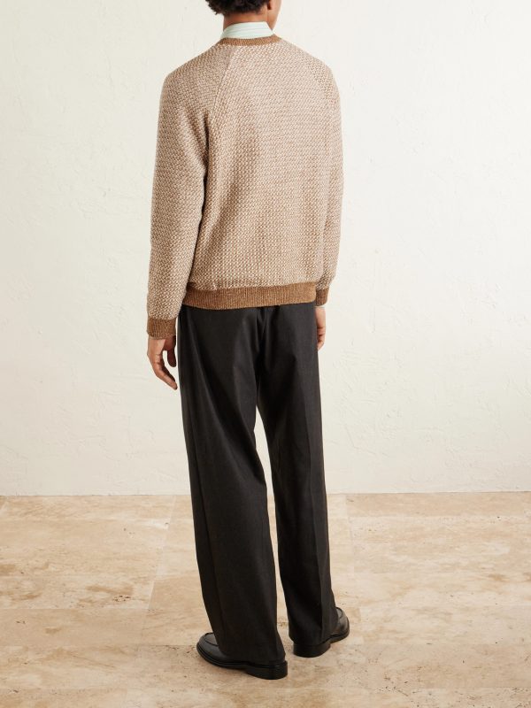 Tonnta Linen, Cotton and Cashmere-Blend Sweater - BK