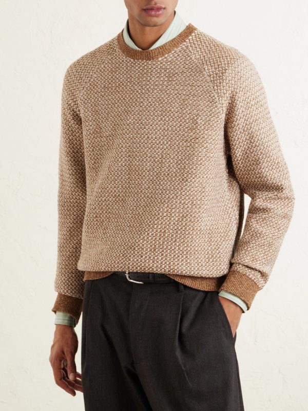 Tonnta Linen, Cotton and Cashmere-Blend Sweater - FR