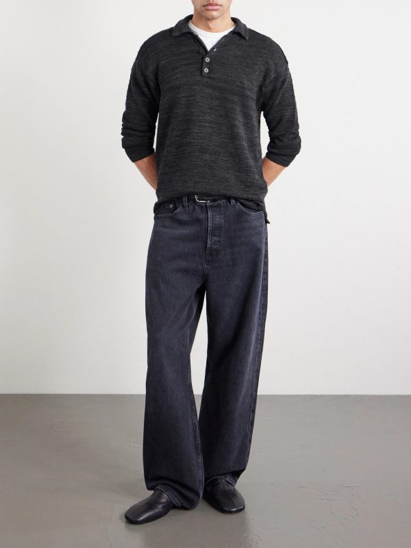 Honda 50 Linen Polo Shirt - OU Honda 50 Linen Polo Shirt - OU
