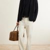 Caoladóir Basketweave Textured Cotton and Cashmere-Blend Sweater - OU