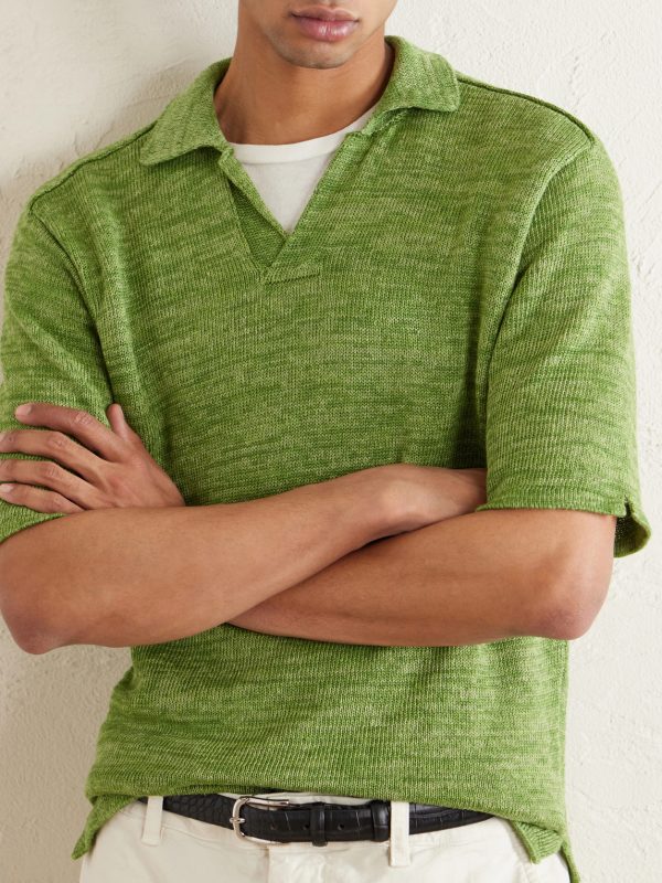 Linen Polo Shirt - CU