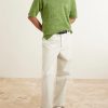 Linen Polo Shirt - OU