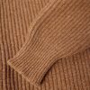 Slim-Fit Shawl-Collar Ribbed Wool Cardigan - E1 Slim-Fit Shawl-Collar Ribbed Wool Cardigan - E1