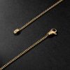 14-Karat Gold Curb Chain Necklace - BK 14-Karat Gold Curb Chain Necklace - BK