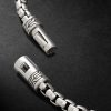 Sterling Silver Box Chain Bracelet - CU Sterling Silver Box Chain Bracelet - CU