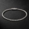 Sterling Silver Box Chain Bracelet Sterling Silver Box Chain Bracelet