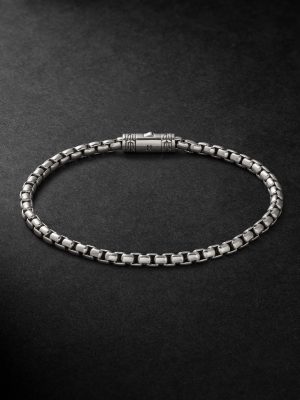 Sterling Silver Box Chain Bracelet Sterling Silver Box Chain Bracelet