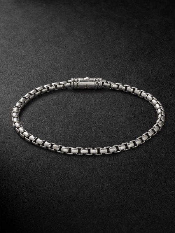 Sterling Silver Box Chain Bracelet Sterling Silver Box Chain Bracelet