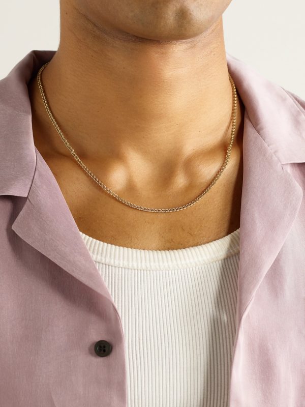 Surf 14-Karat Gold Chain Necklace - OU