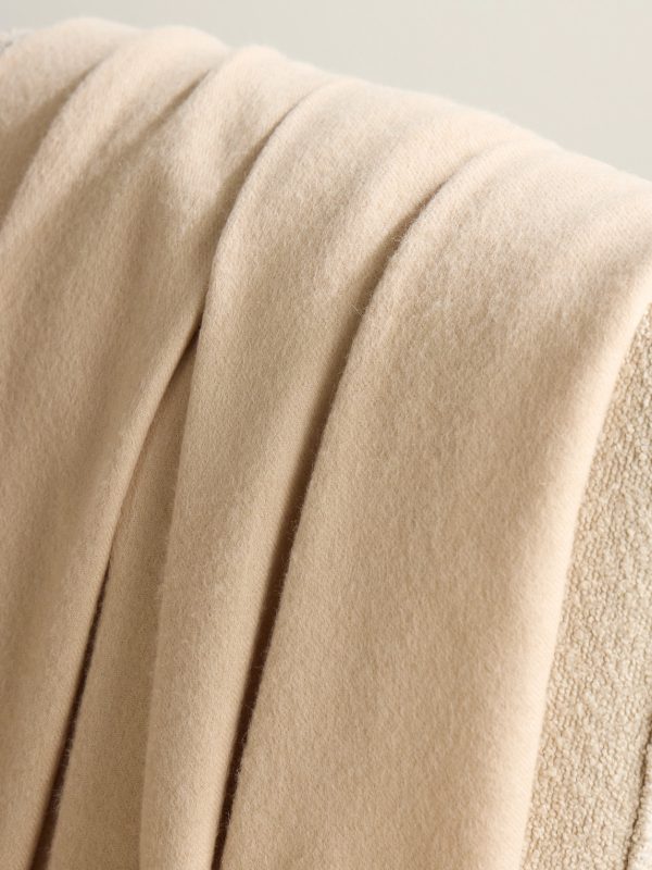 Maria Fringed Baby Alpaca Throw - CU