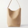 N/S Large Park Full-Grain Leather Tote Bag