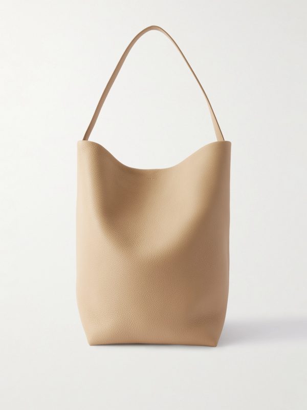 N/S Large Park Full-Grain Leather Tote Bag