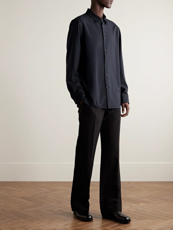 Beto Wool-Gabardine Shirt - OU Beto Wool-Gabardine Shirt - OU