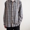+ Aaron Levine View Checked Cotton Shirt - FR