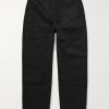 + Aaron Levine Denver Tapered Cotton-Canvas Trousers + Aaron Levine Denver Tapered Cotton-Canvas Trousers