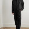 + Aaron Levine Denver Tapered Cotton-Canvas Trousers - OU + Aaron Levine Denver Tapered Cotton-Canvas Trousers - OU