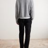 + Aaron Levine Camden Wool-Blend Bouclé Sweater - BK