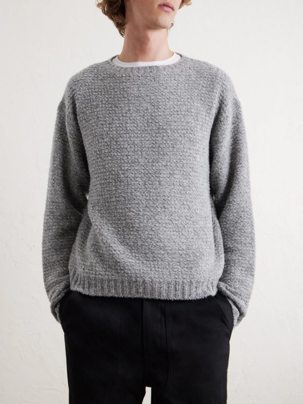 + Aaron Levine Camden Wool-Blend Bouclé Sweater - FR