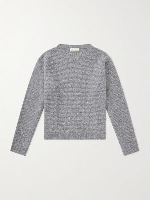 + Aaron Levine Camden Wool-Blend Bouclé Sweater + Aaron Levine Camden Wool-Blend Bouclé Sweater