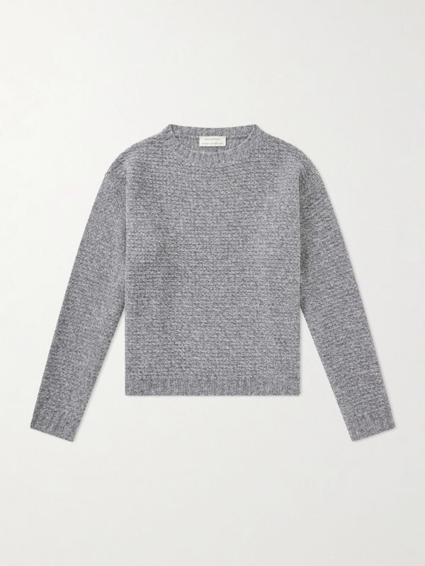+ Aaron Levine Camden Wool-Blend Bouclé Sweater