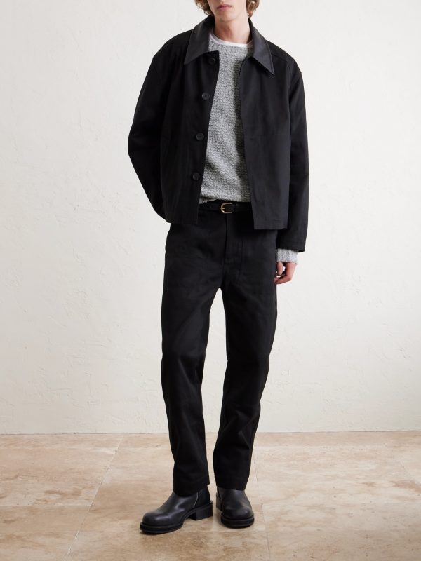 + Aaron Levine Camden Wool-Blend Bouclé Sweater - OU
