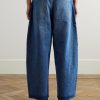Paolo Barrel-Leg Jeans - BK