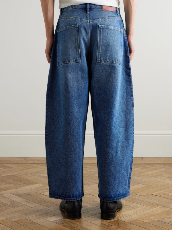 Paolo Barrel-Leg Jeans - BK
