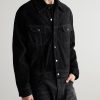 + Aaron Levine Boston Suede Trucker Jacket - FR + Aaron Levine Boston Suede Trucker Jacket - FR