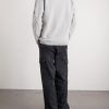 Cotton-Chenille Polo Sweater - BK Cotton-Chenille Polo Sweater - BK