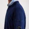 Cotton-Chenille Polo Sweater - CU Cotton-Chenille Polo Sweater - CU
