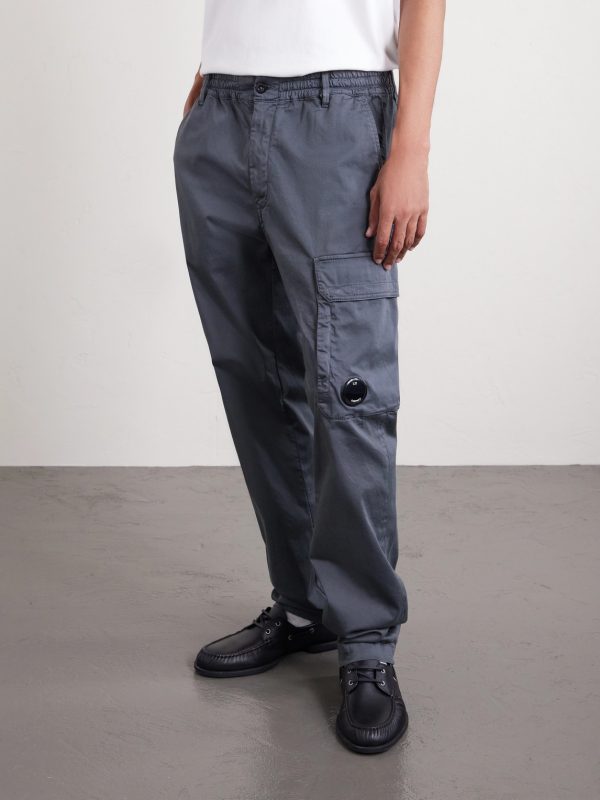 Straight-Leg Logo-Appliquéd Cotton-Blend Cargo Trousers - FR Straight-Leg Logo-Appliquéd Cotton-Blend Cargo Trousers - FR