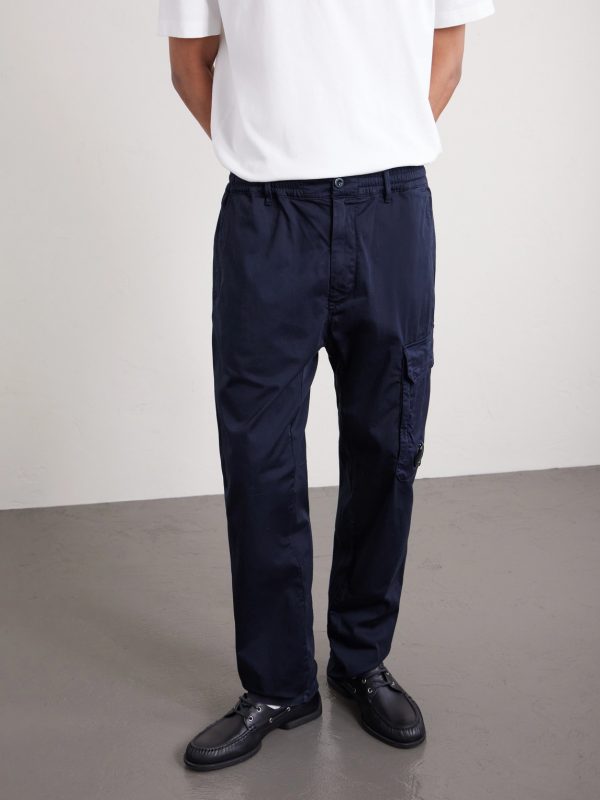 Straight-Leg Logo-Appliquéd Cotton-Blend Cargo Trousers - FR Straight-Leg Logo-Appliquéd Cotton-Blend Cargo Trousers - FR