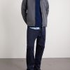Straight-Leg Logo-Appliquéd Cotton-Blend Cargo Trousers - OU Straight-Leg Logo-Appliquéd Cotton-Blend Cargo Trousers - OU