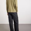 Logo-Print Garment-Dyed Cotton Sweater - BK